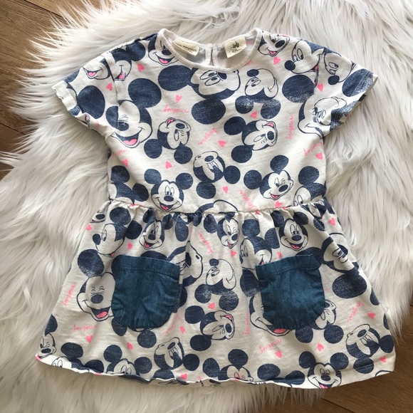 zara mickey dress